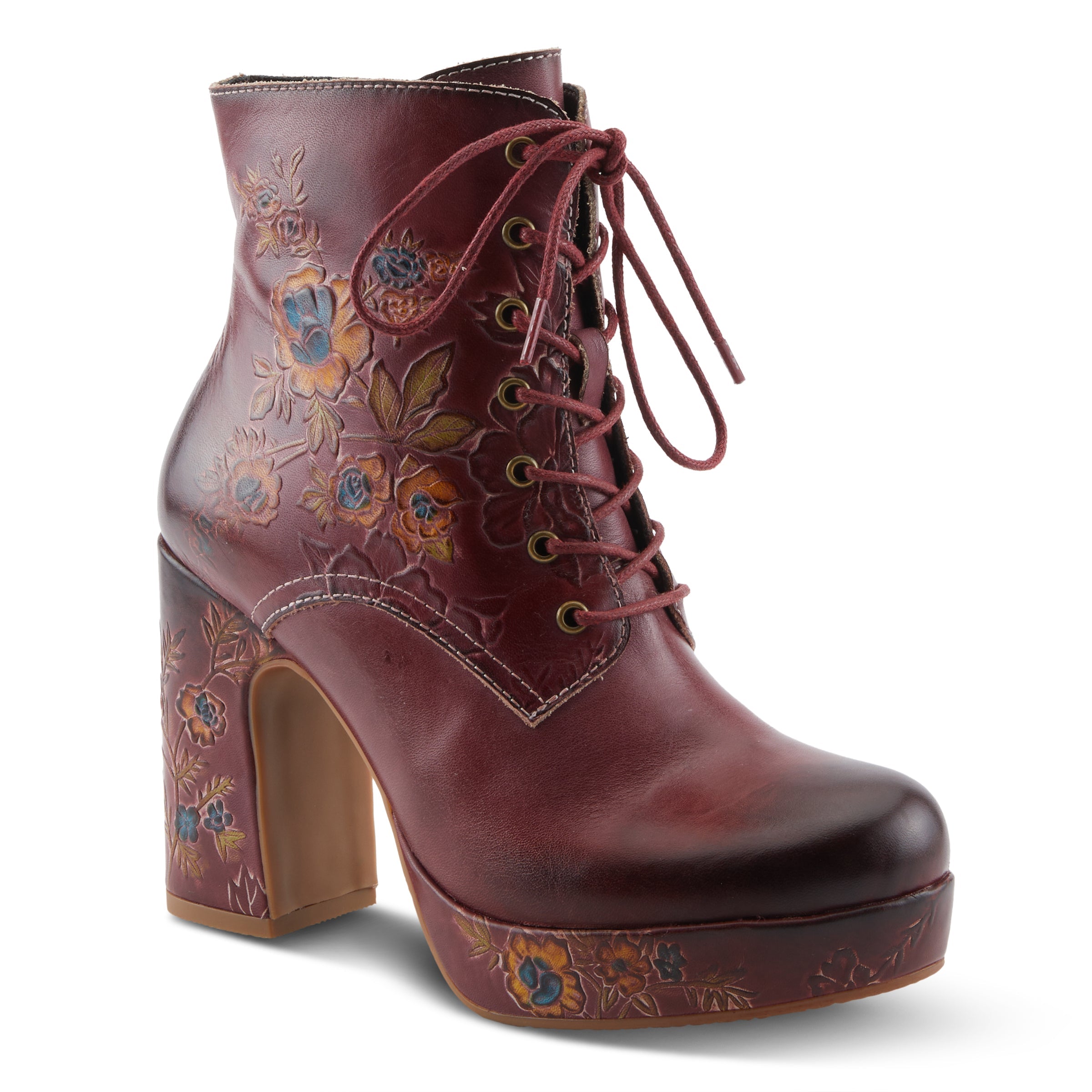 L'artiste Messapica Bordeaux Boots