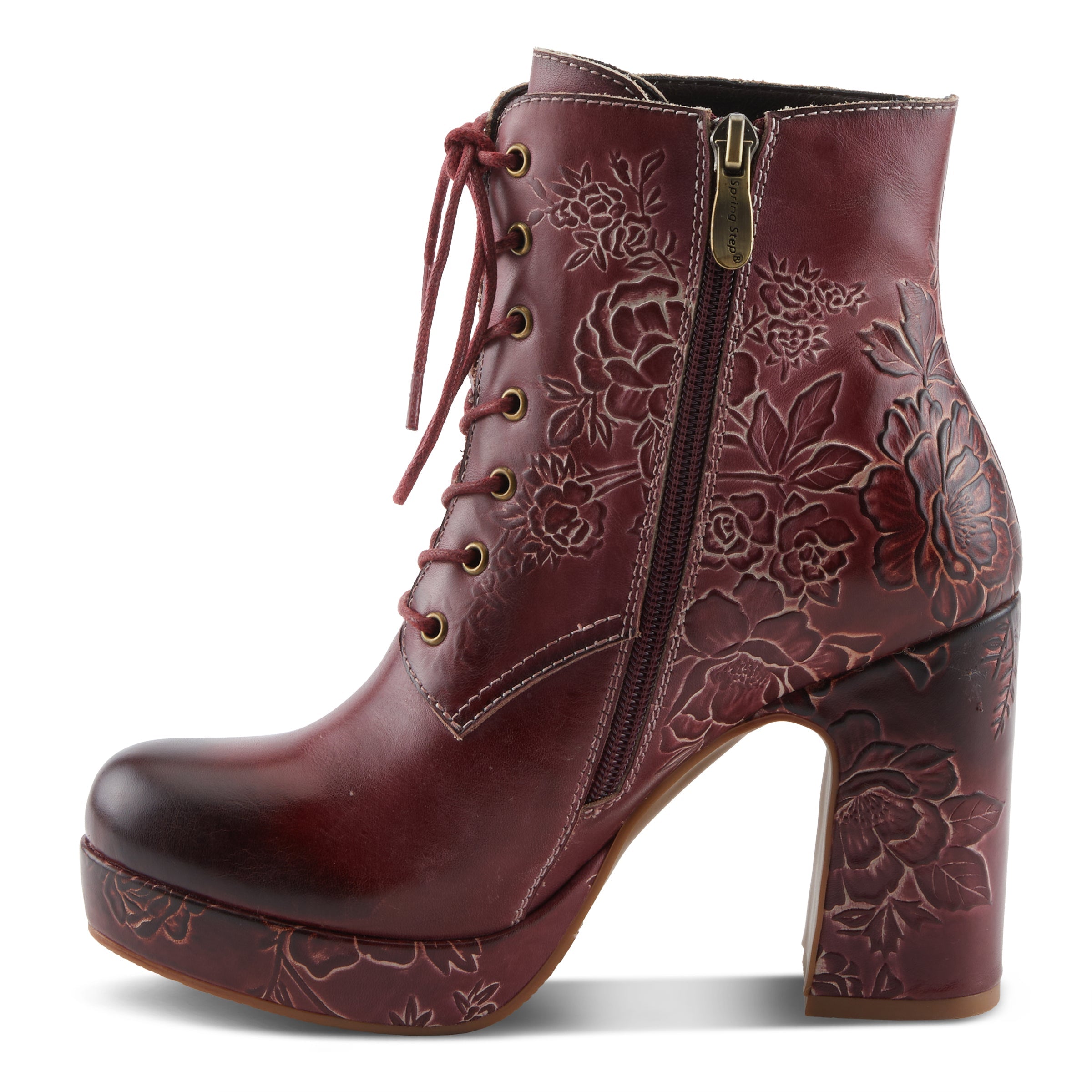 L'artiste Messapica Bordeaux Boots