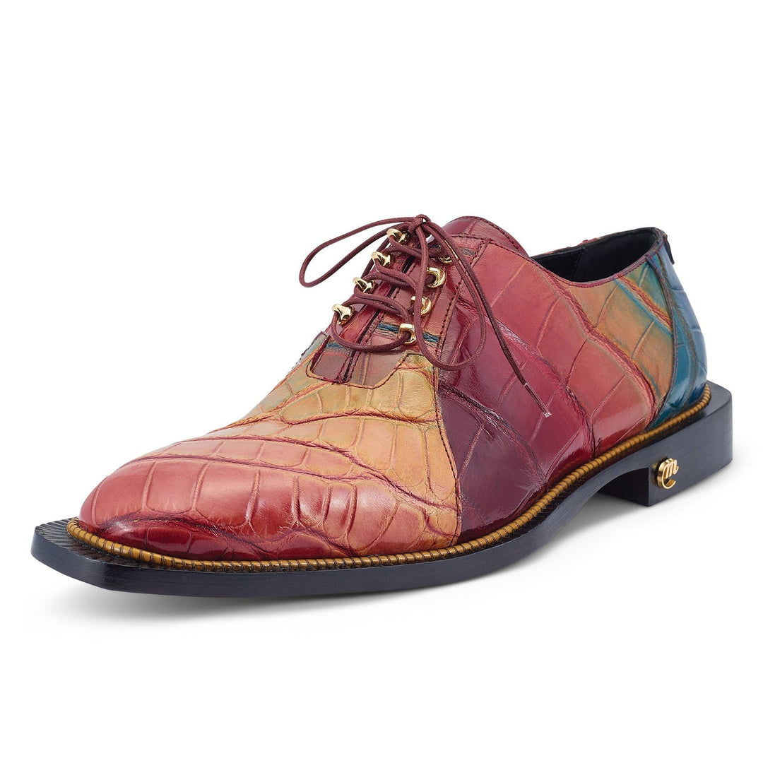 Mauri 4948/1 Hand Painted Alligator Multitoffee - Dudes Boutique