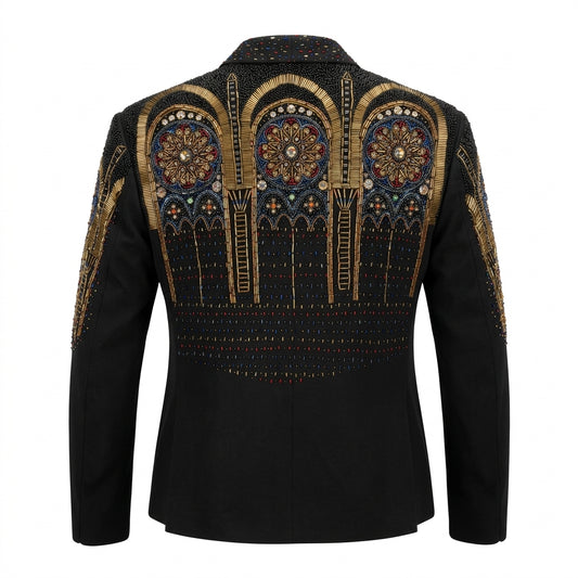 Kashani Cathedral Beadwork Jacket