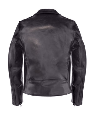 Schott P213 Men's Raven Lambskin Perfecto Jacket - Black - Dudes Boutique