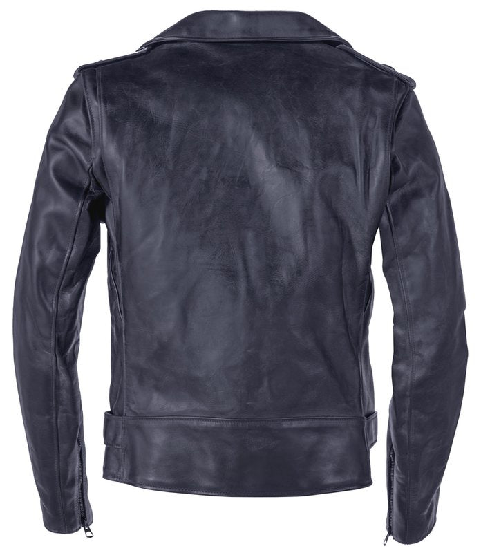 Schott P613S Men's Perfecto Steerhide Motorcycle Jacket - Black - Dudes Boutique