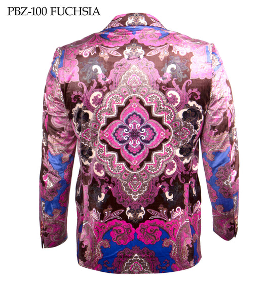 Prestige PBZ-100 Fushsia Velour Blazer