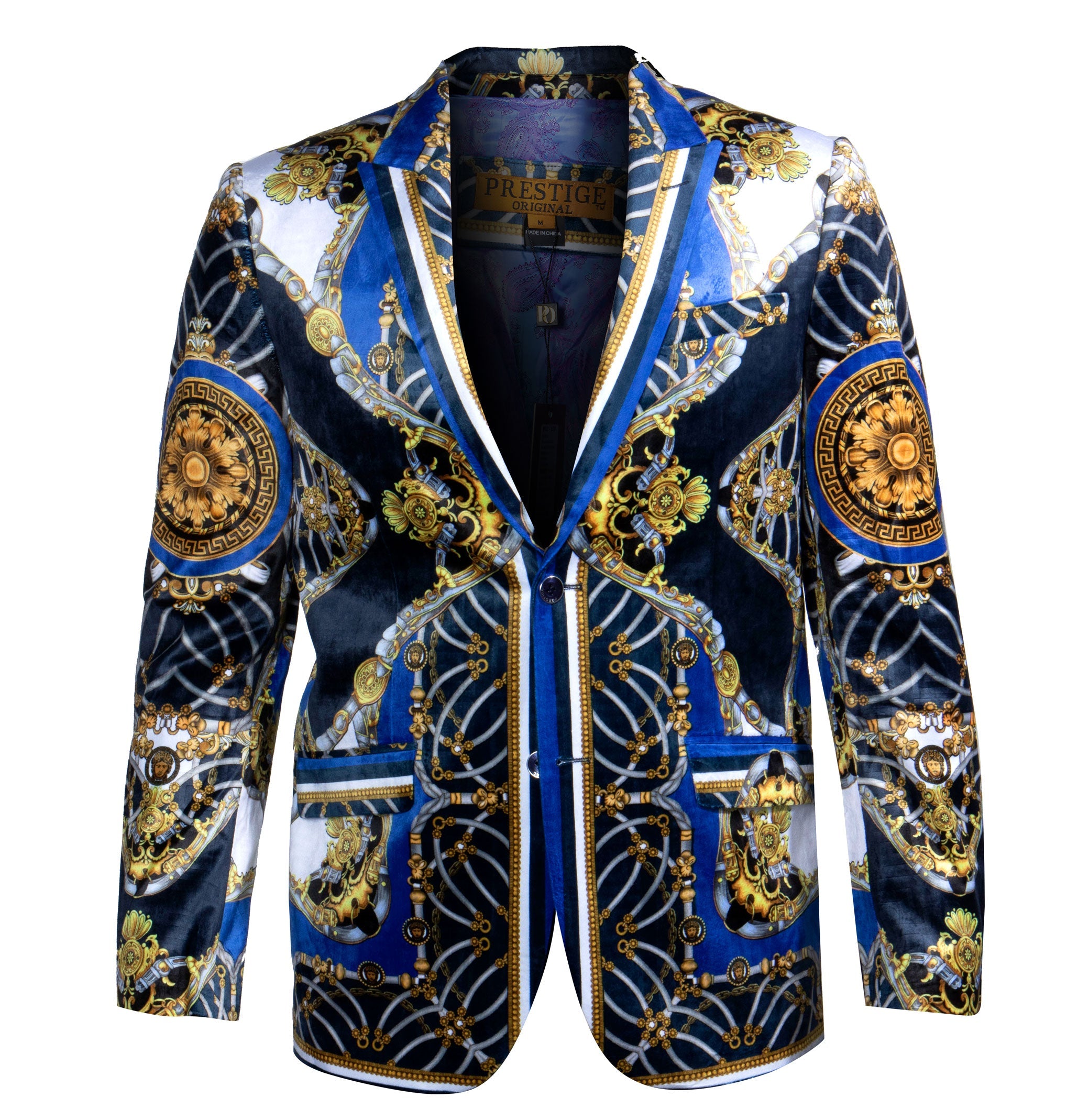 Prestige PBZ-100 Navy Velour Blazer
