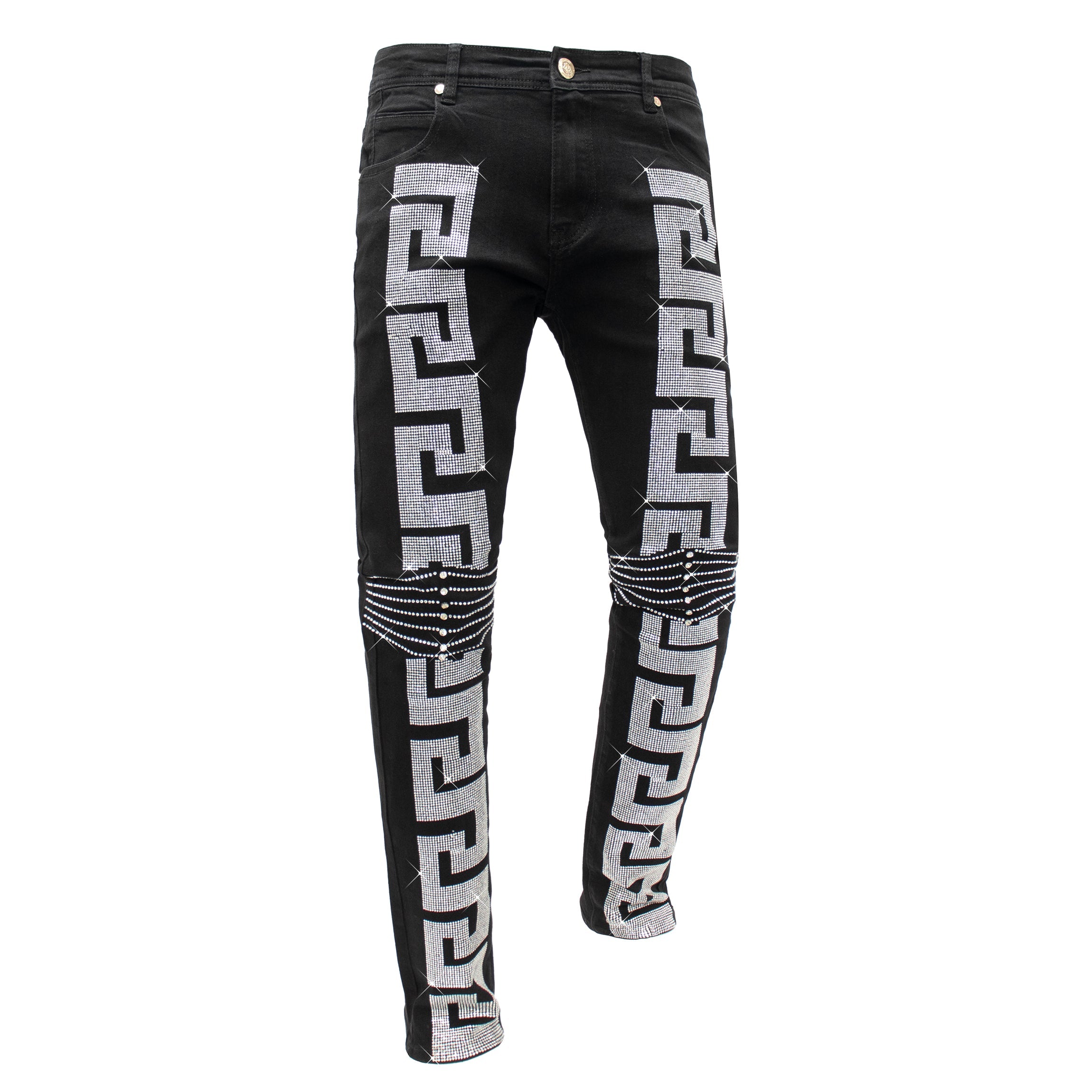 Denim Deluxe - Century Penthouse BLACK/SILVER - Dudes Boutique