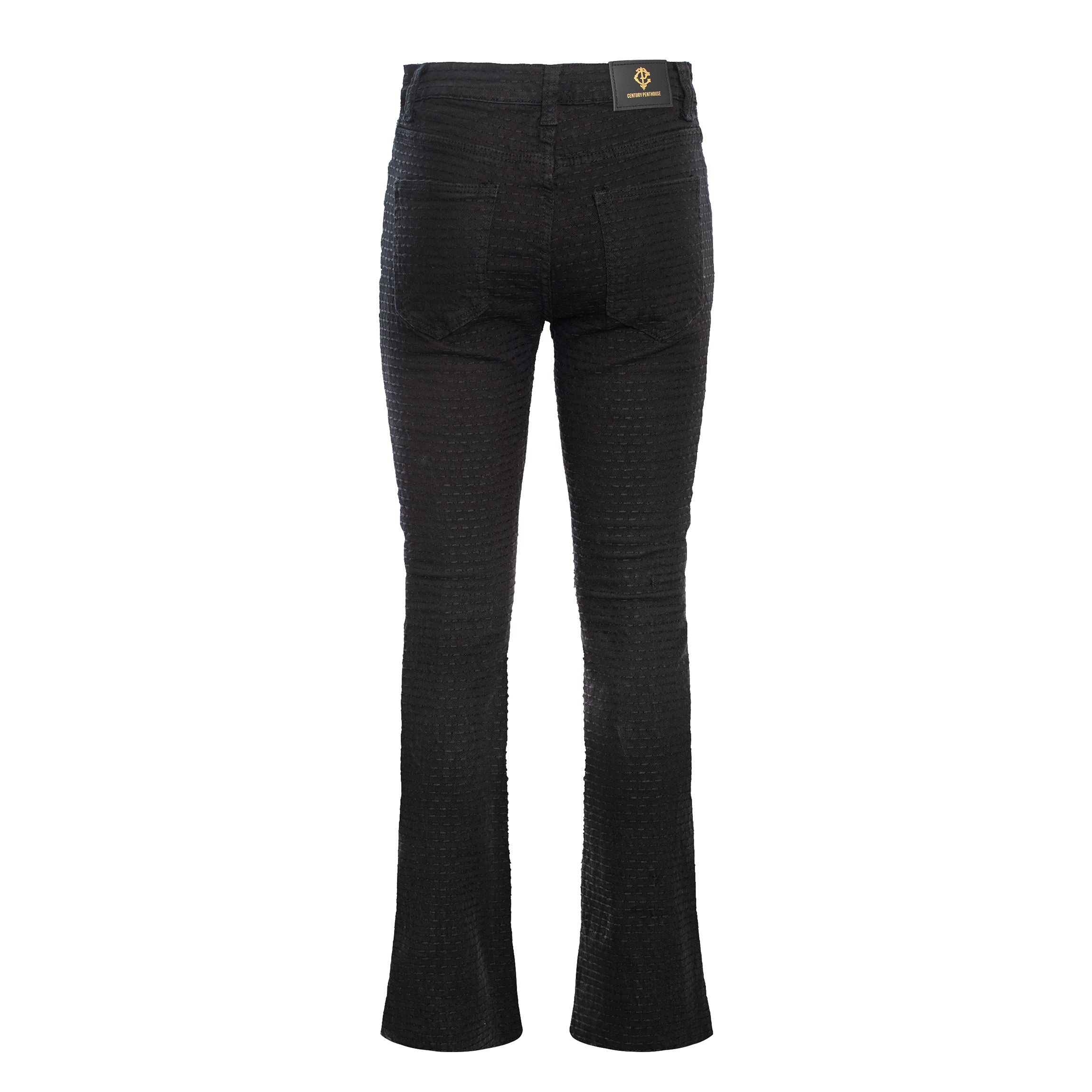 Heritage Fit Denim – Century Penthouse Collection BLACK - Dudes Boutique