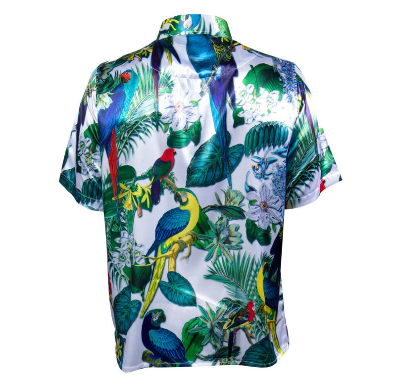 Prestige Pastel Parrot Royal Button Up Shirt - Dudes Boutique