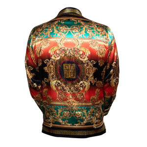 Prestige Royal Fleur-de-lis Button Up Shirt - Dudes Boutique