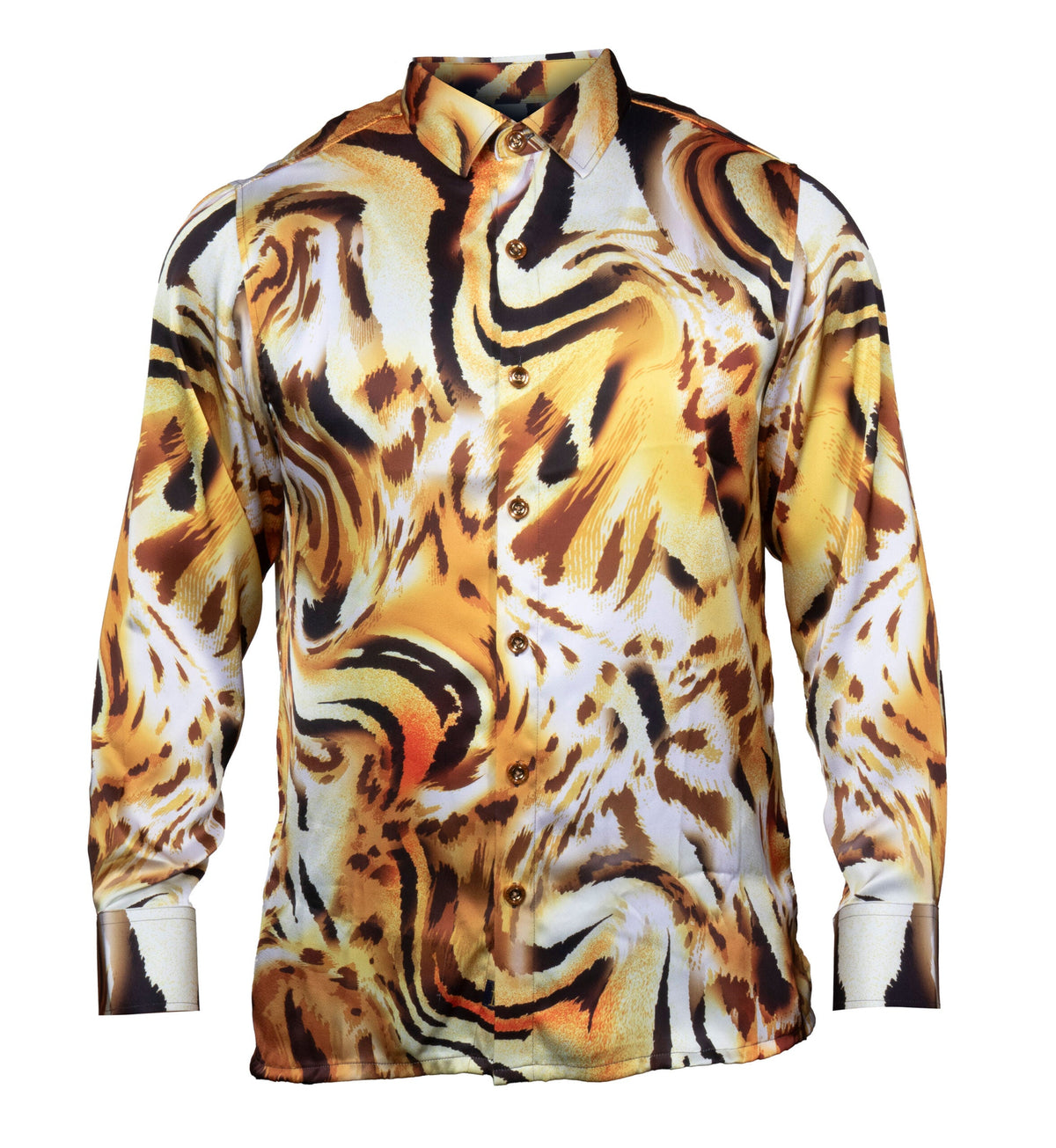 Prestige PR-6643 Khaki Dress Shirt
