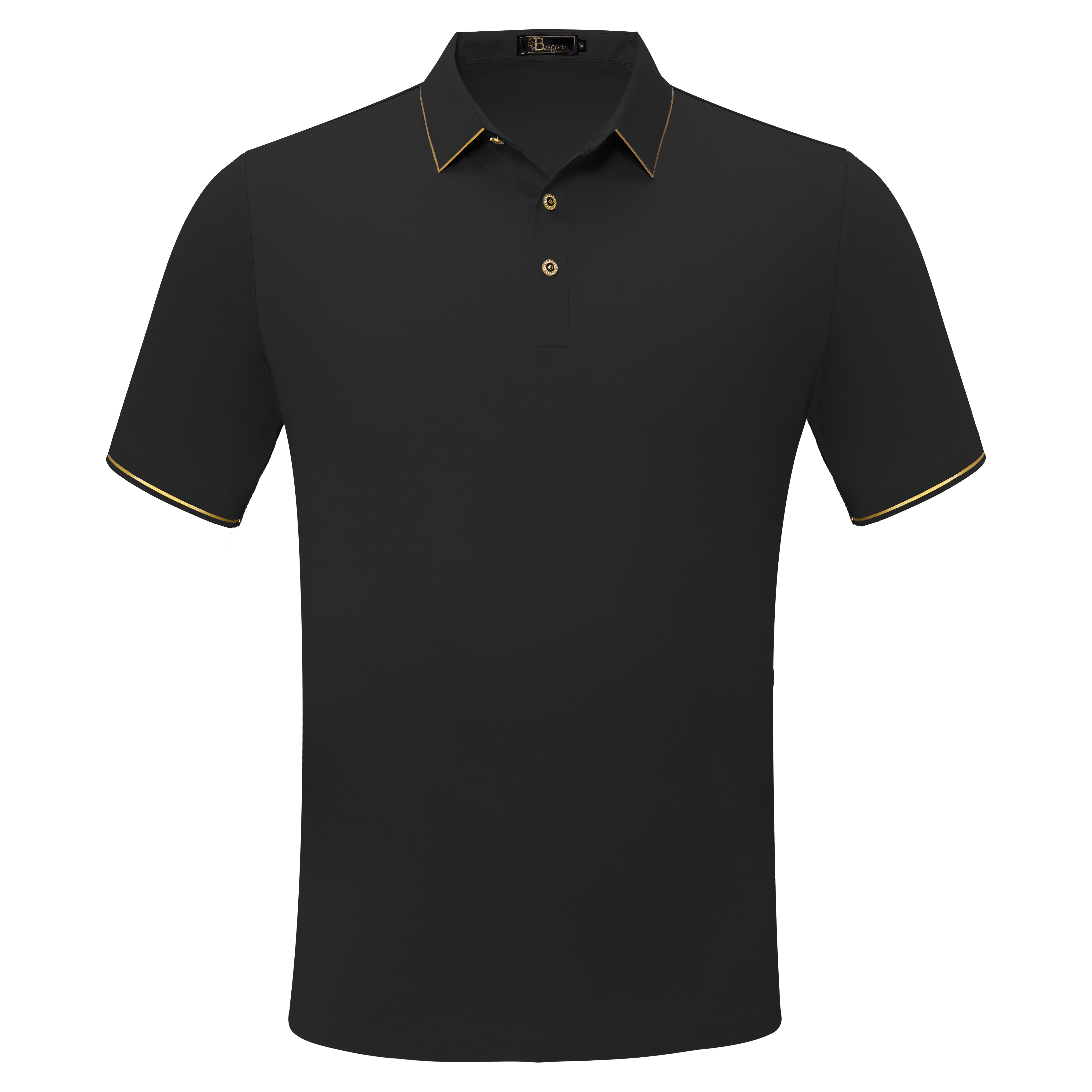 Simple Sophistication Polo BLACK/GOLD