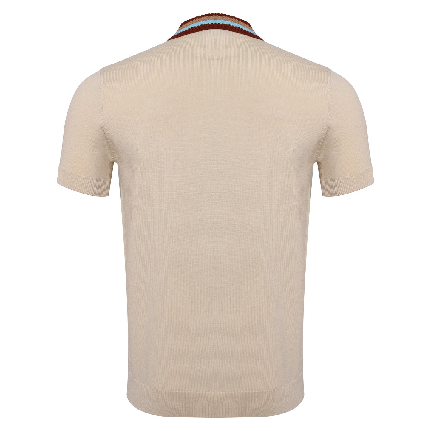 Regent Luxe Knit Polo IVORY