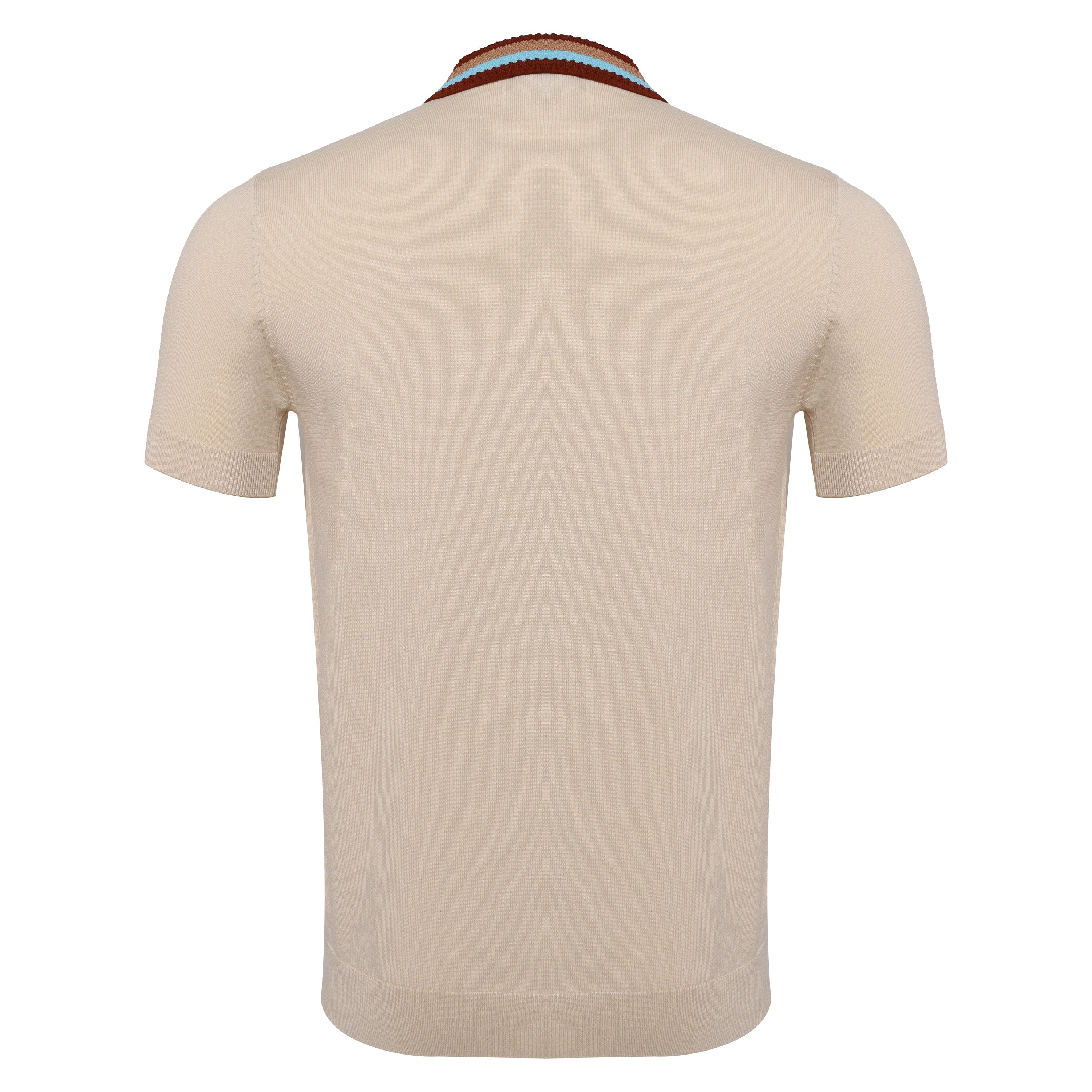 Regent Luxe Knit Polo IVORY