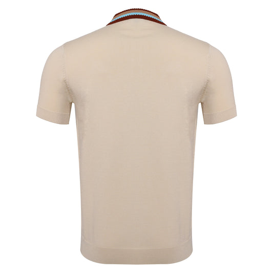 Regent Luxe Knit Polo IVORY