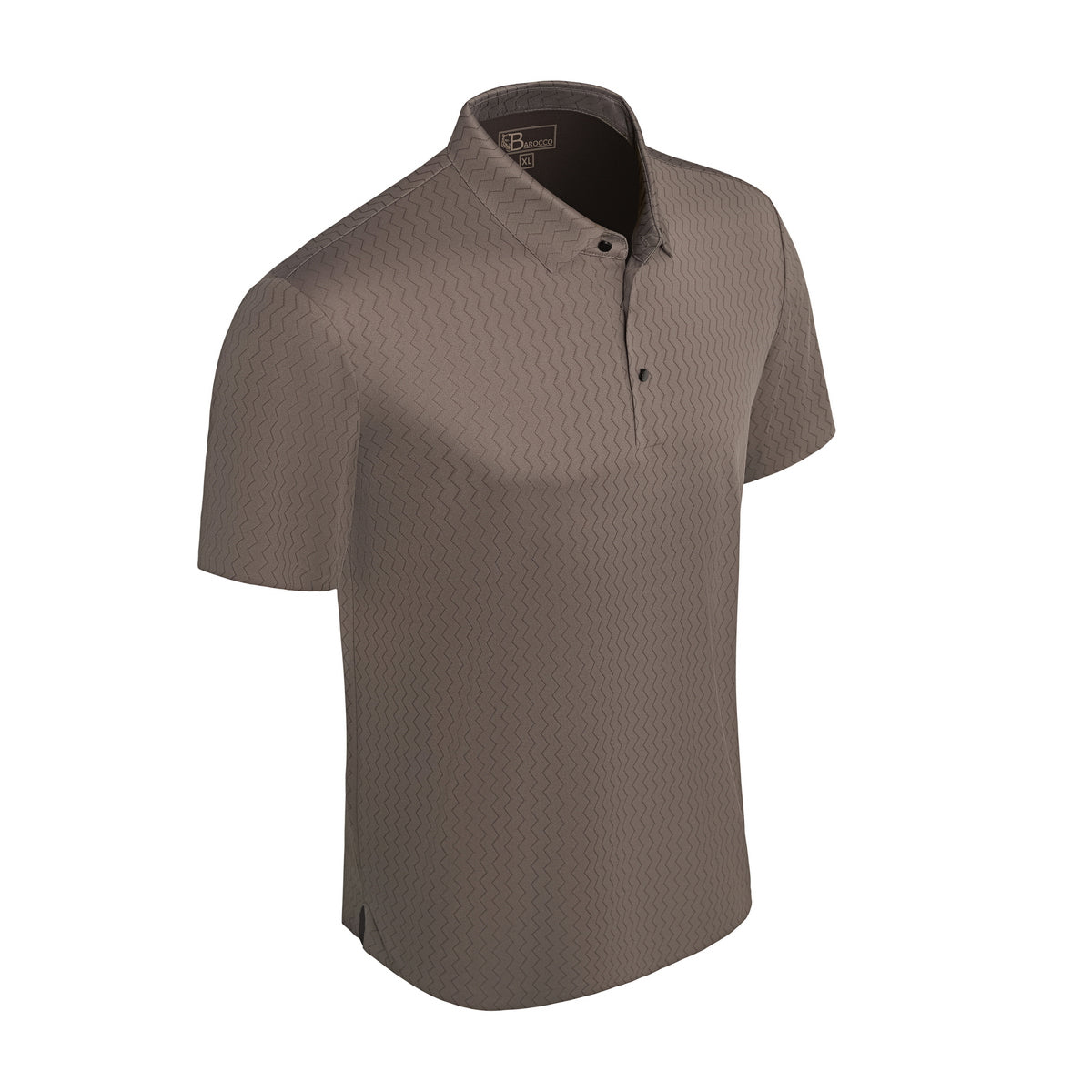 Waveform Tech Men's Polo Brown