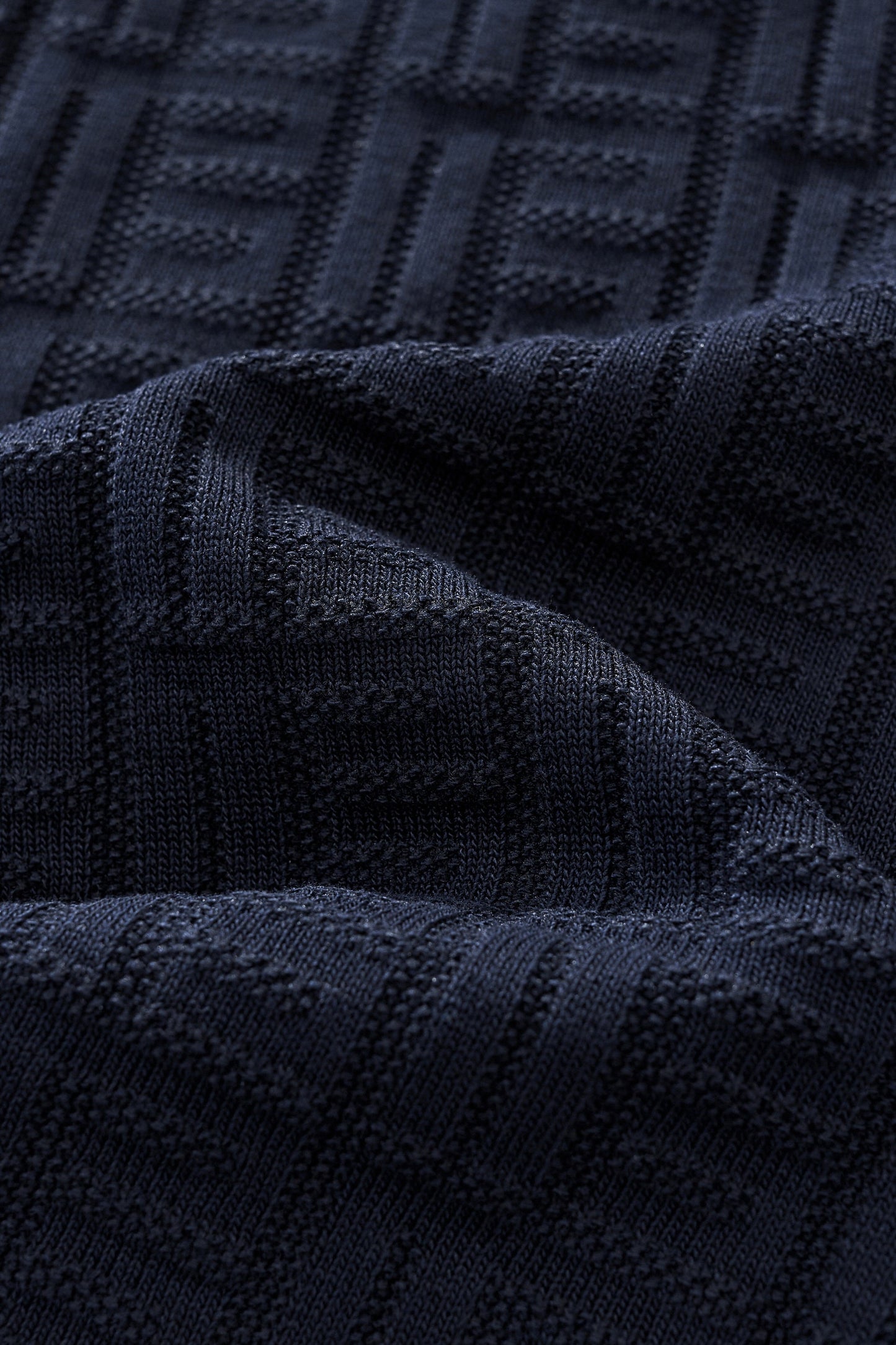 Textura Knit Polo NAVY