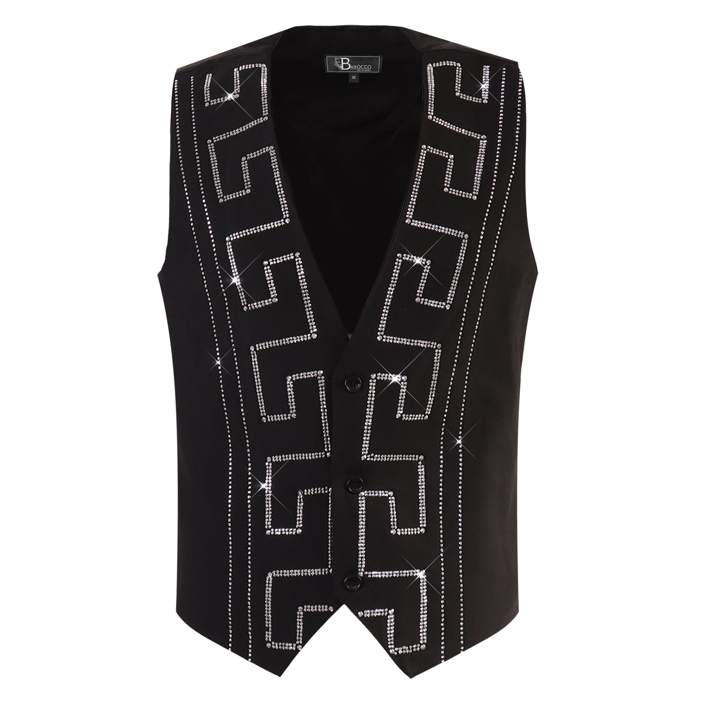 Diamond Drape BLACK/SILVER - Dudes Boutique