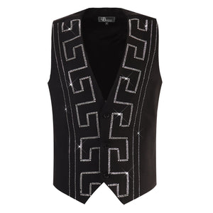 Diamond Drape BLACK/SILVER - Dudes Boutique