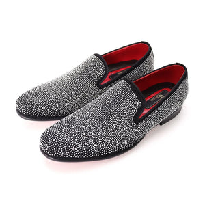 Rocky Road Loafers BLACK/SILVER - Dudes Boutique
