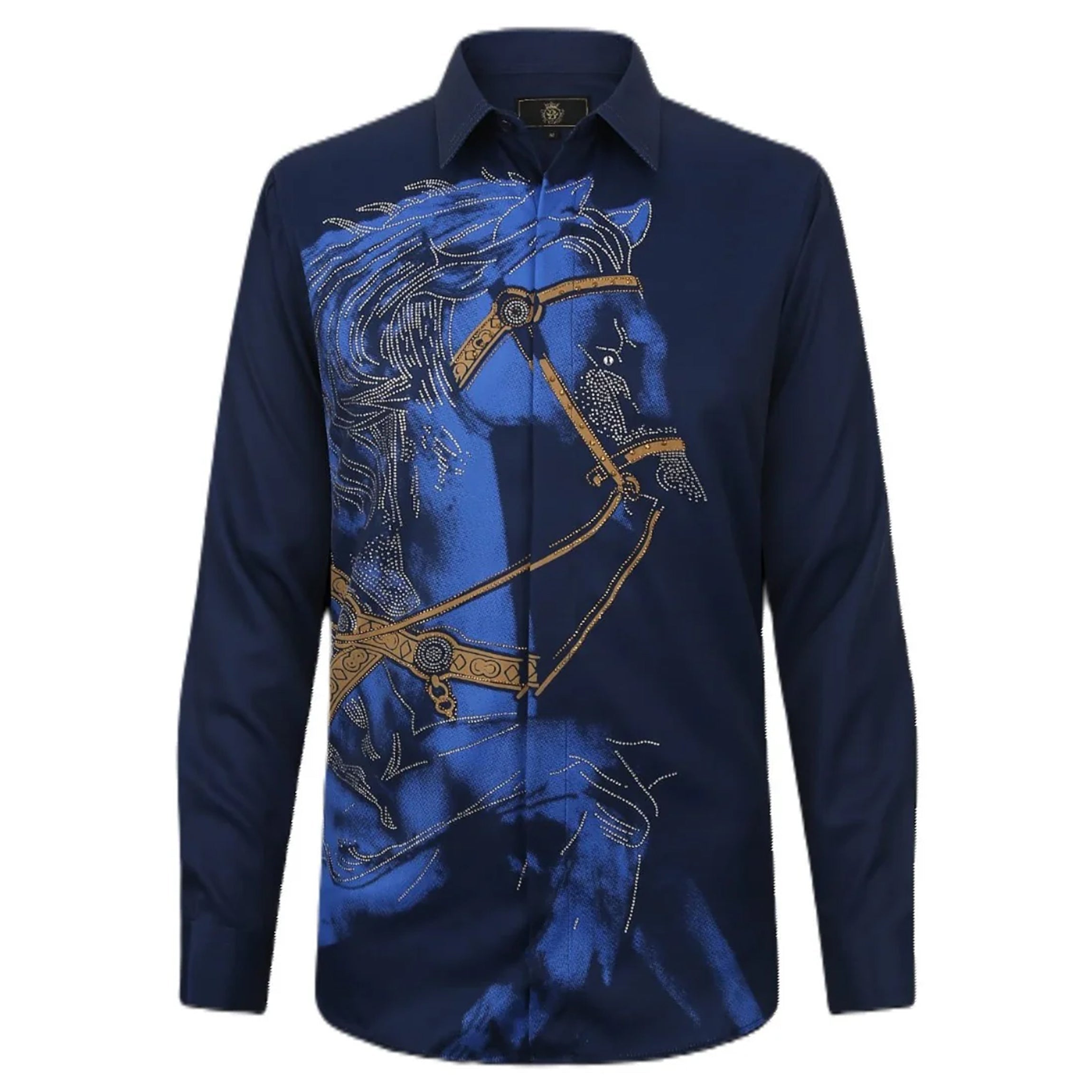 Rodeo Elegance - El Baron NAVY - Dudes Boutique