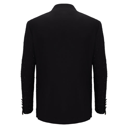 Culture Couture Embellished Blazer – Red Carpet Edition BLACK/BLACK