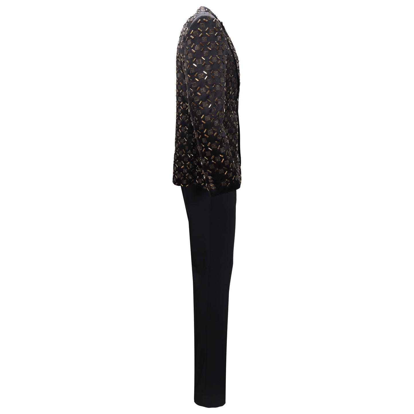 Golden Edge suit BLACK/GOLD