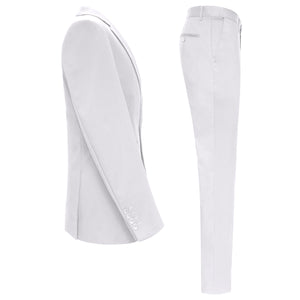 Signature Suit WHITE - Dudes Boutique