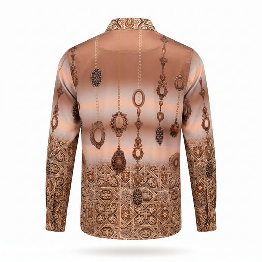 Prestige PR-6642 Sand Dress Shirt