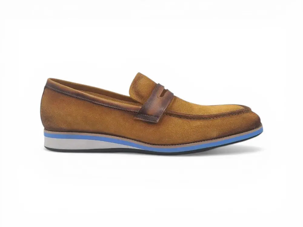Stylish Suede Penny Loafer