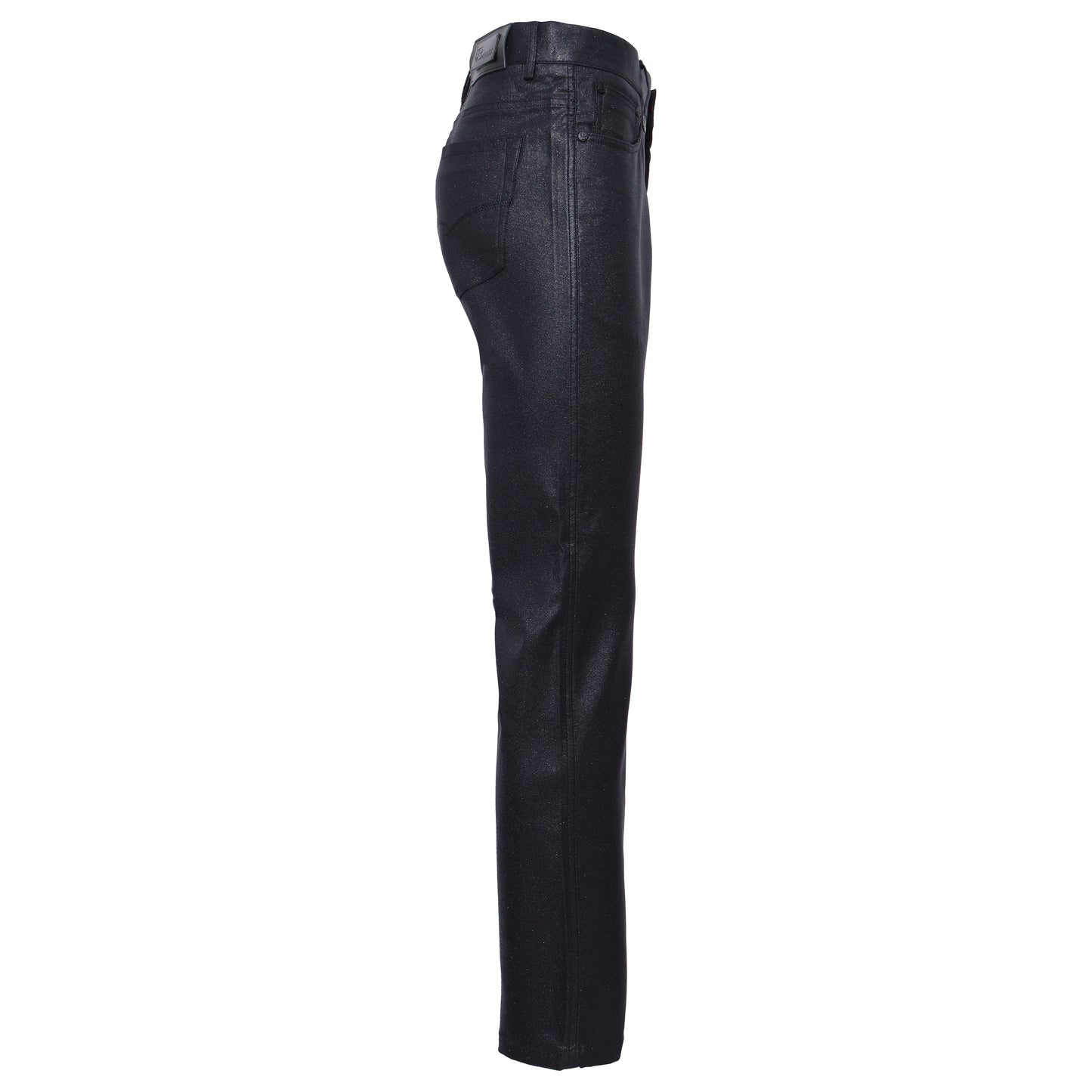 Milano Luxe Coated Denim pant LUREX - Dudes Boutique