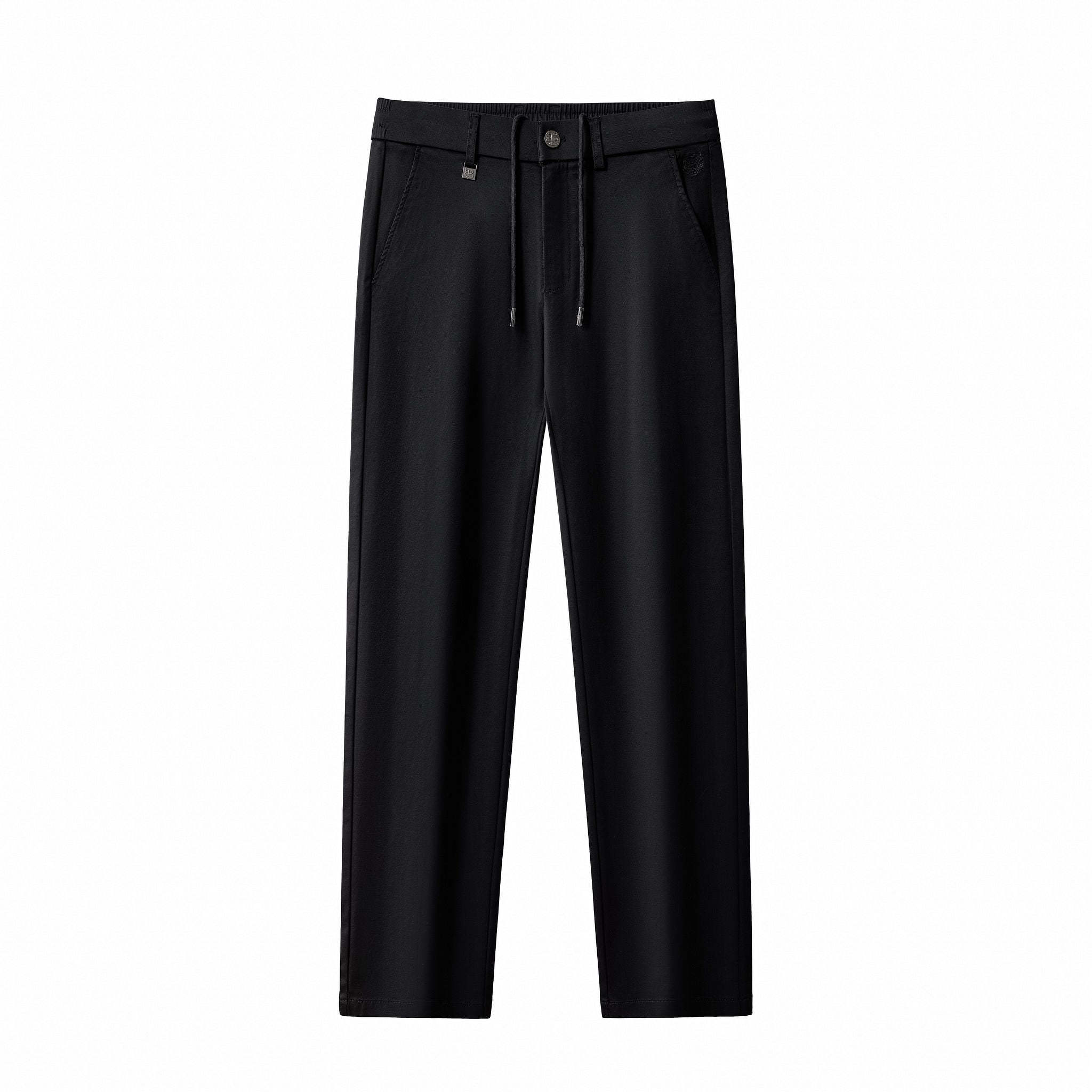 Apex Drawstring Stretch Pants BLACK