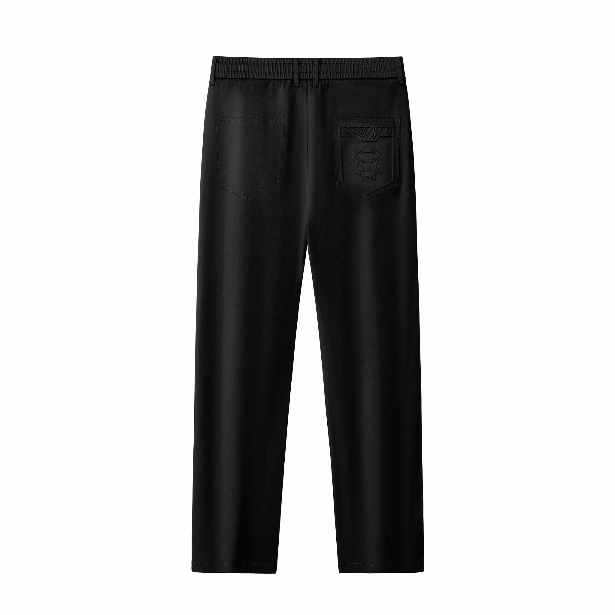 Apex Drawstring Stretch Pants BLACK