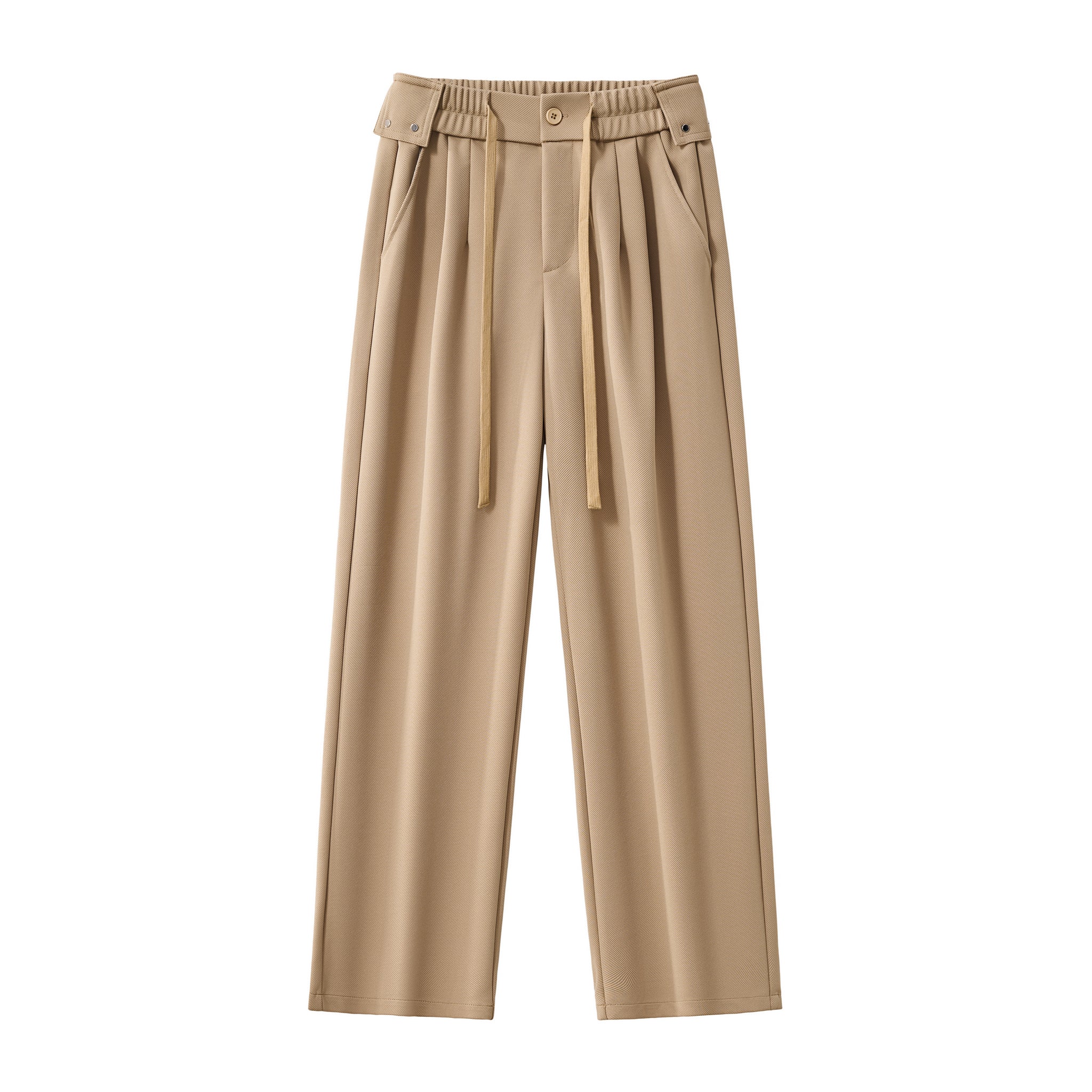 Solace Pleated Trousers BROWN