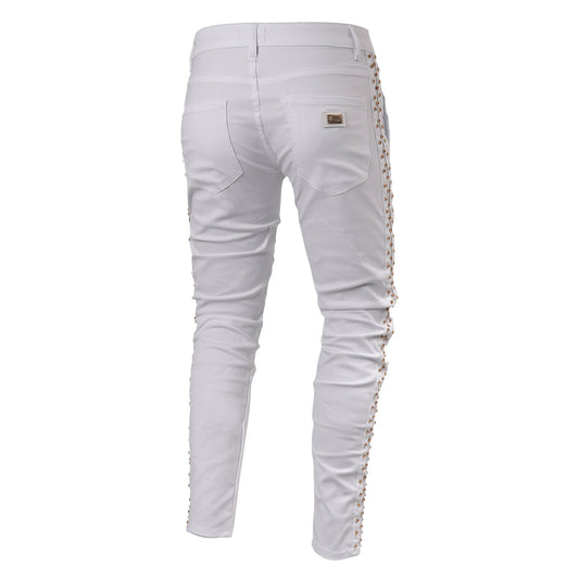 Key Piece WHITE/GOLD - Dudes Boutique