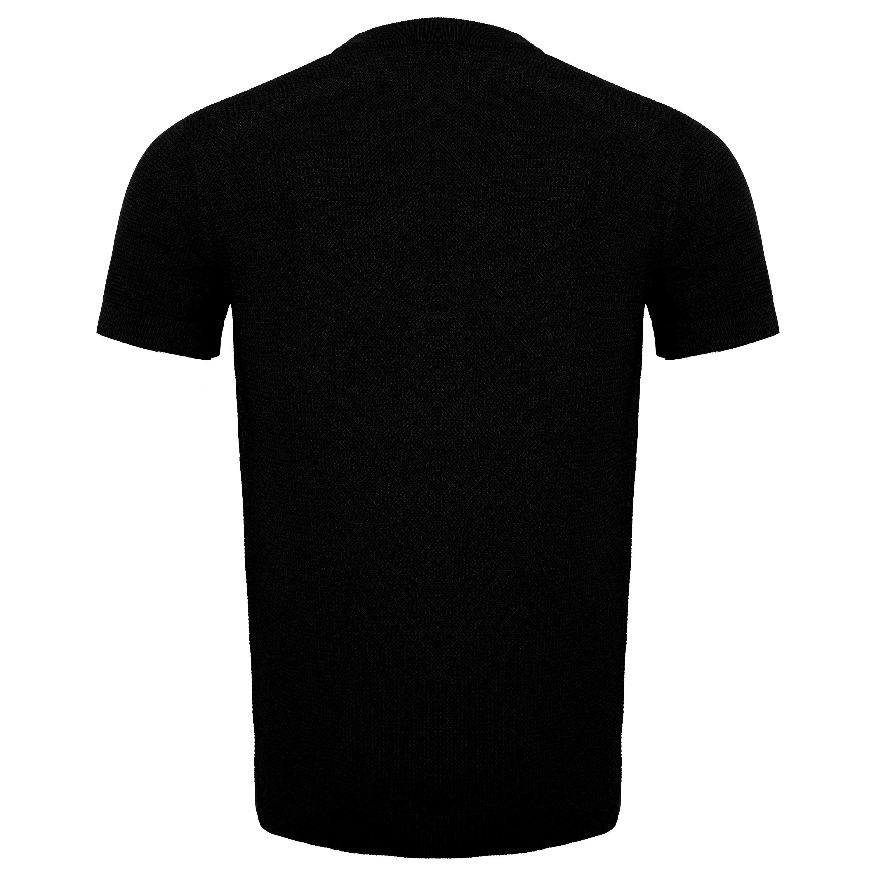 Elevate Knit Tee BLACK