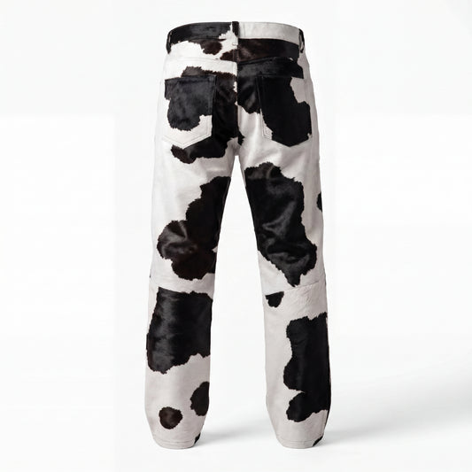 Kashani Men's Genuine Full Skin Pony Hair Pants