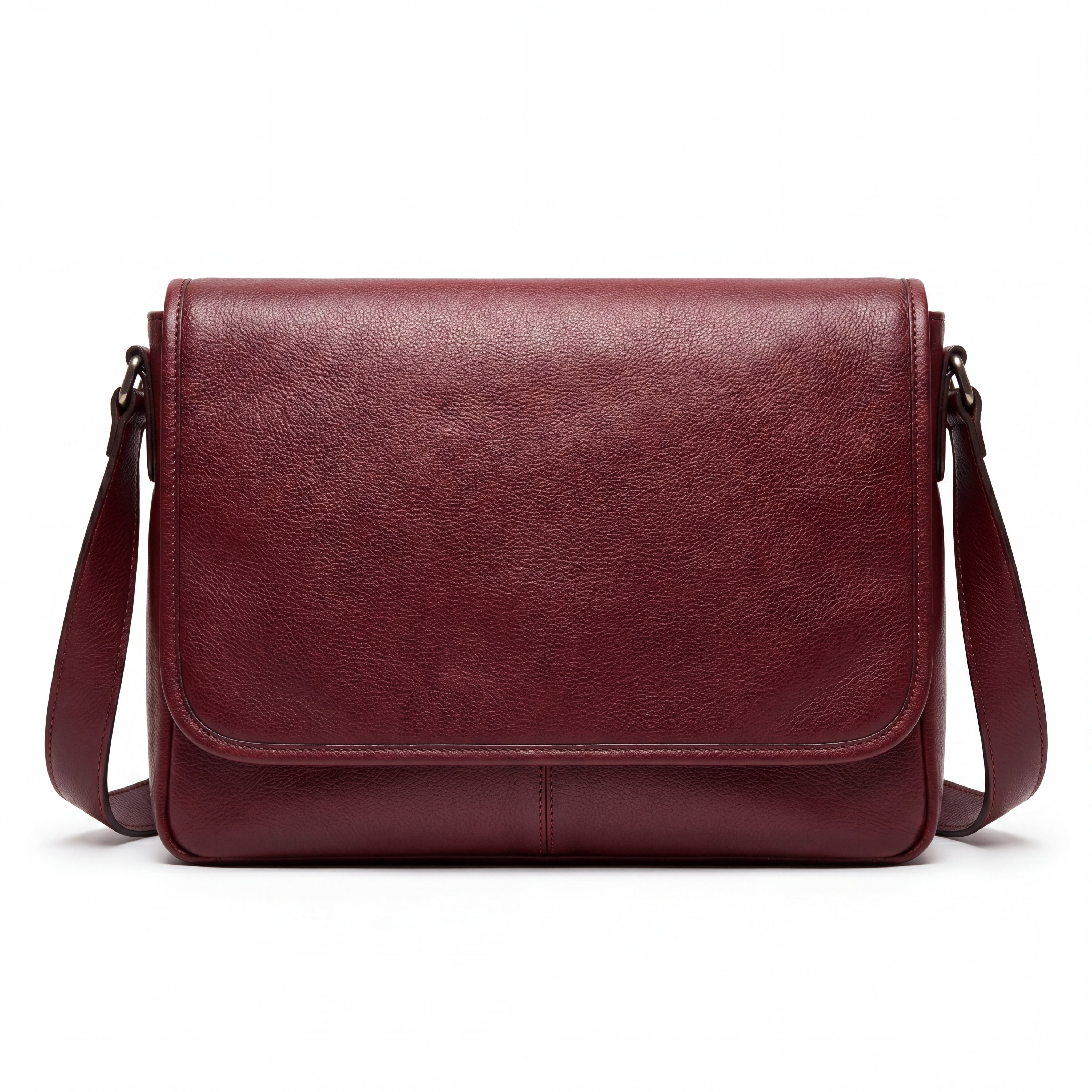 Scully 925 Maroon Brown Messenger Bag
