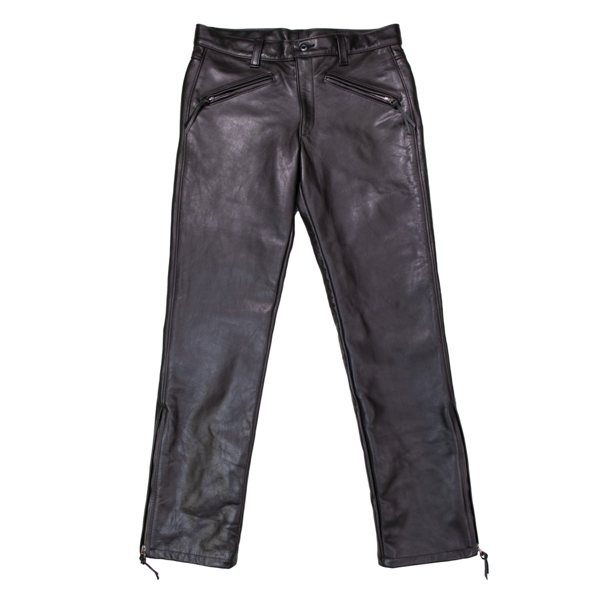 Schott 601P Natural Cowhide Leather Pants