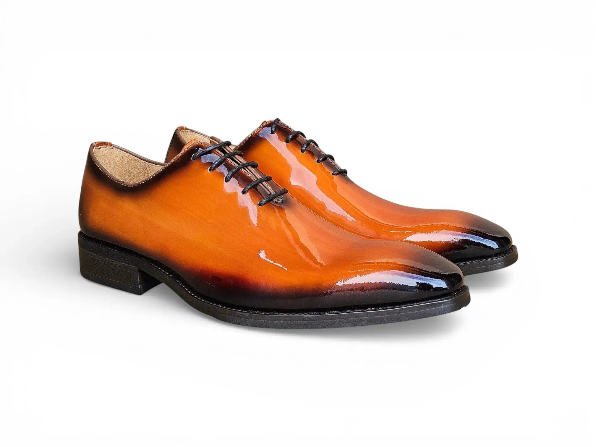 Wholecut Patent Leather Oxford