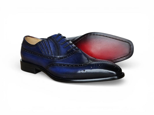 Wingtip Slip-on Oxford
