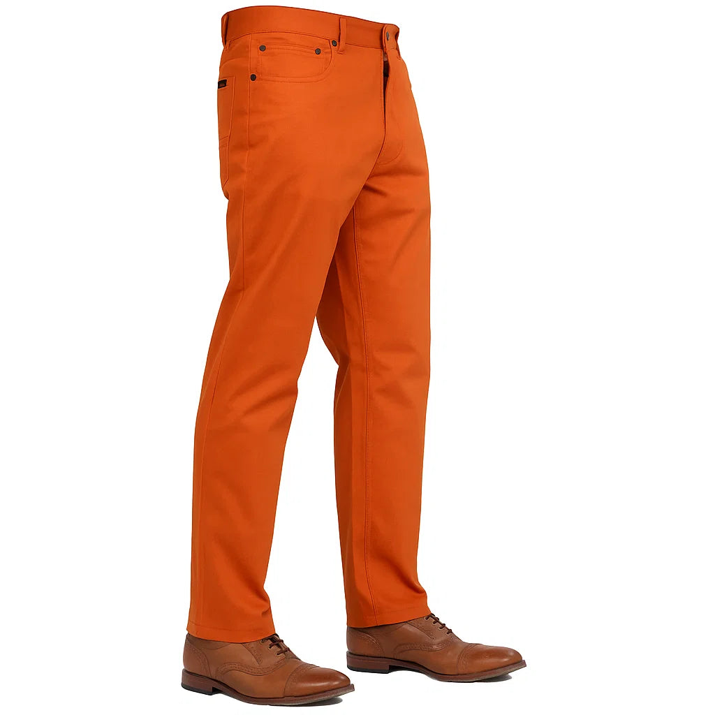 Prestige Men's Orange High-end Pants