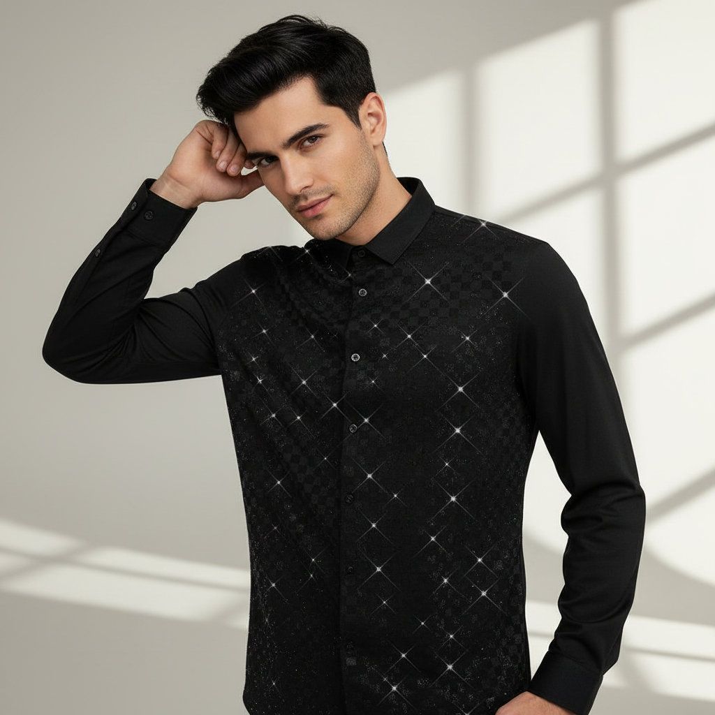 Checkered Charm BLACK/BLACK