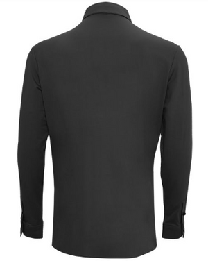 City Stroll Button-Up Shirt BLACK - Dudes Boutique