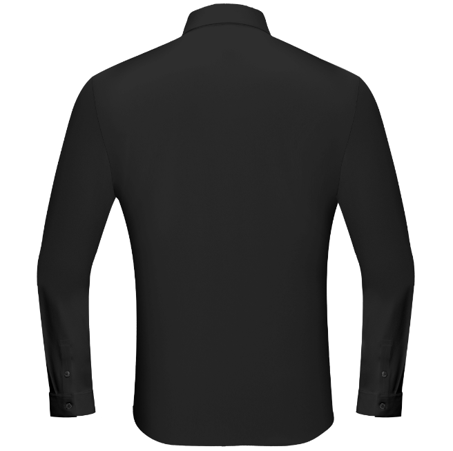 Electric Aura Button-Up Shirt BLACK/BLACK - Dudes Boutique