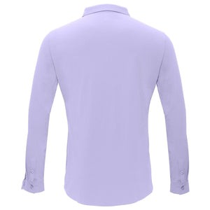 Barocco Ascend Stretch Shirt LAVENDER - Dudes Boutique