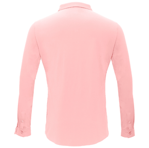 Barocco Ascend Stretch Shirt PINK - Dudes Boutique