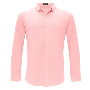 Barocco Ascend Stretch Shirt PINK - Dudes Boutique