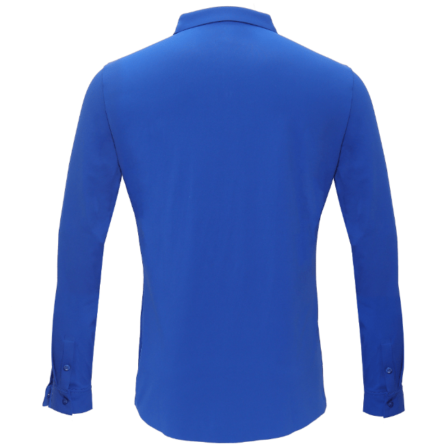 Barocco Ascend Stretch Shirt ROYAL - Dudes Boutique