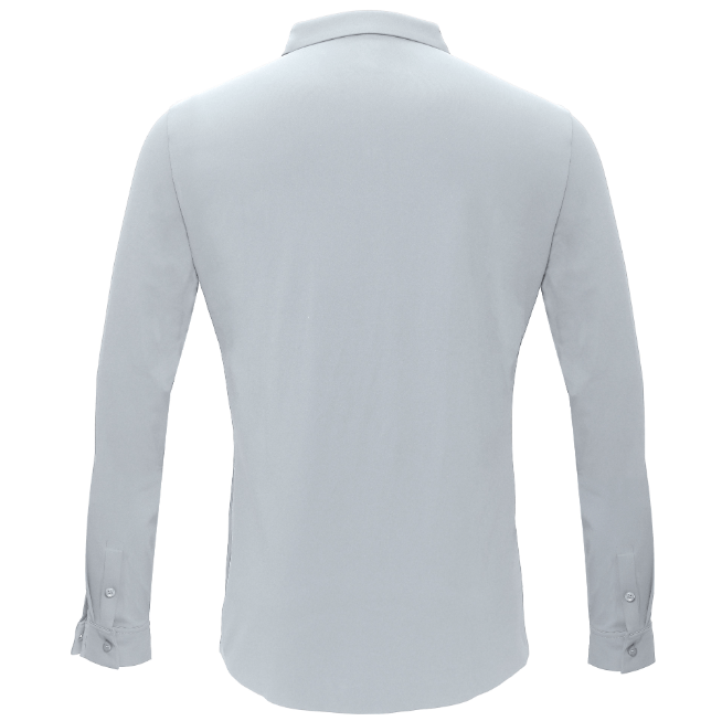 Barocco Ascend Stretch Shirt SILVER - Dudes Boutique