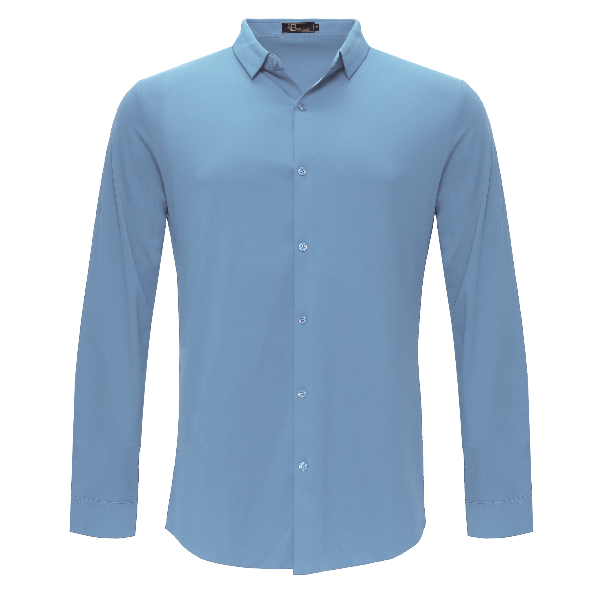 Barocco Ascend Stretch Shirt SKY - Dudes Boutique