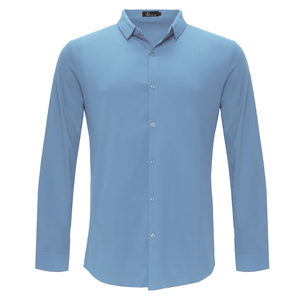Barocco Ascend Stretch Shirt SKY - Dudes Boutique